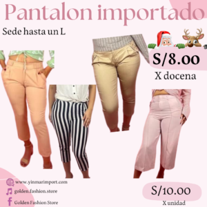 PANTALON IMPORTADO SURTIDOS S10