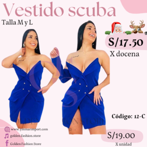 VESTIDO SCUBA 12C