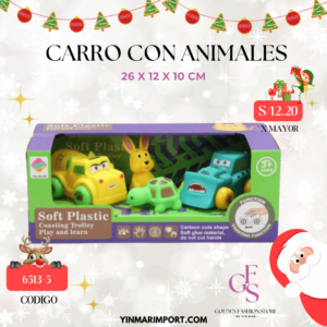 CARRO CON ANIMALES 6513-5