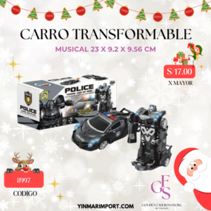 CARRO TRANSFORMABLE 8997