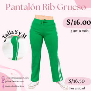 PANTALON RIB GRUESO