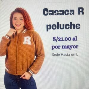 CASACA R PELUCHE