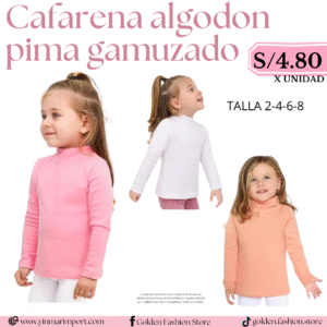 CAFARENA ALGODON PIMA GAMUZADO