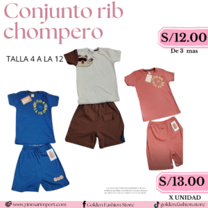 CONJUNTO RIB CHOMPERO