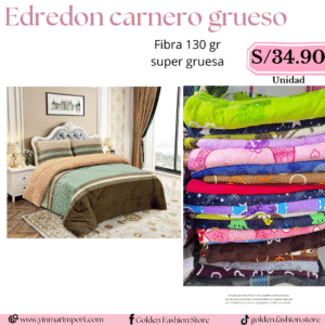 EDREDON CARNERO GRUESO