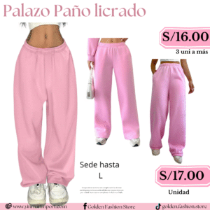PALAZO PAÑO LICRADO