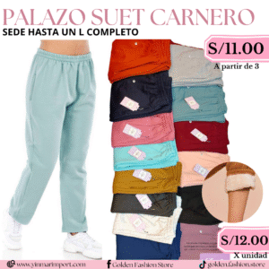 PALAZO SUET CARNERO