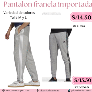 PANTALON FRANELA IMPORTADA