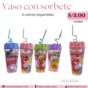 VASO CON SORBETE