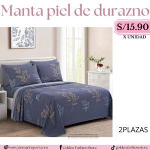 MANTA PIEL DE DURAZNO