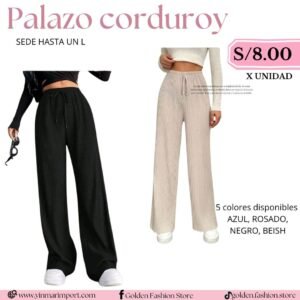 PALAZO CORDUROY