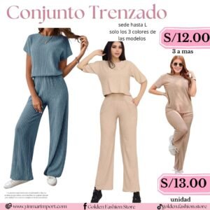 CONJUNTO TRENZADO
