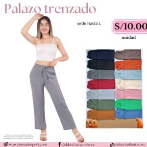 PALAZO TRENZADO
