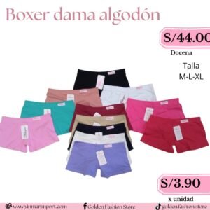 BOXER DAMA ALGODÓN