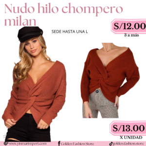 NUDO HILO CHOMPERO MILAN