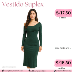 VESTIDO SUPLEX