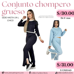 CONJUNTO CHOMPERO GRUESO