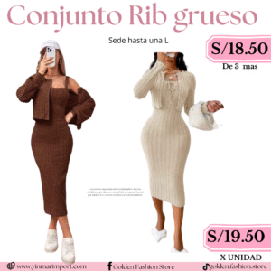 CONJUNTO RIB GRUESO
