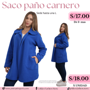 SACO PAÑO CARNERO