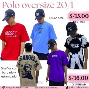 POLO OVERSIZE 20/1