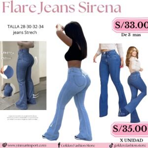 FLARE JEANS SIRENA