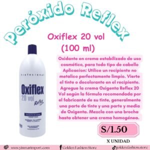 Peróxido Reflex Oxiflex 20 vol  (100 ml)