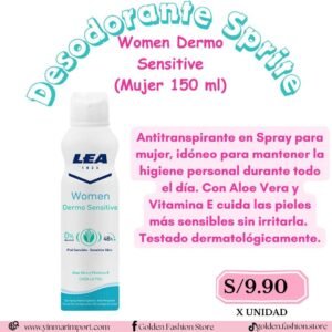 Desodorante Sprite Women Dermo Sensitive (Mujer 150 ml)
