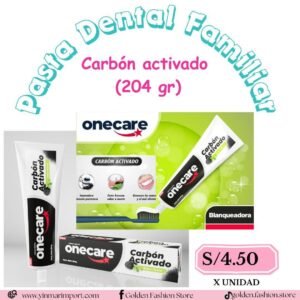 Pasta Dental Familiar Carbón activado  (204 gr)