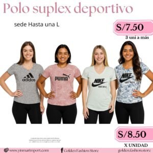 Polo suplex deportivo