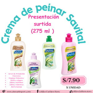 Crema de peinar Savital  Presentación surtida (275 ml )