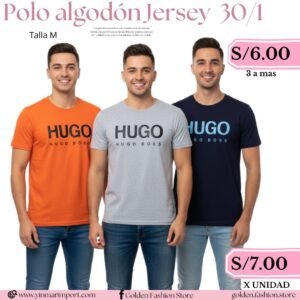 Polo algodón Jersey  30/1
