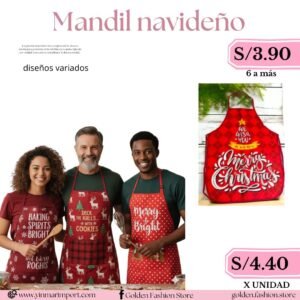 MANDIL NAVIDEÑO