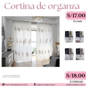CORTINA ORGANZA