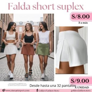 FALDA SHORT SUPLEX