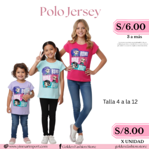 Polo Jersey niñas