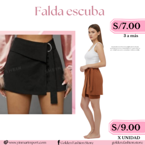 Falda escuba